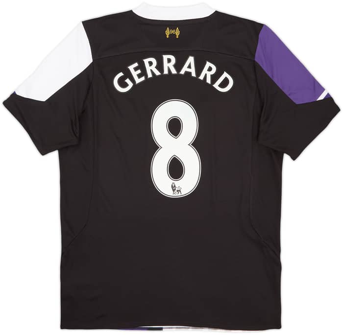 2013-14 Liverpool Third Shirt Gerrard #8 - 10/10 - (L)