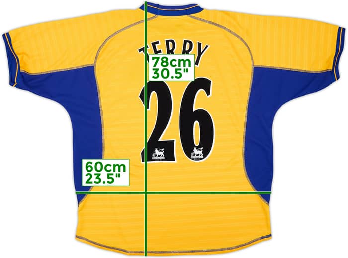 2000-01 Chelsea Away Shirt Terry #26 - 6/10 - (XXL)