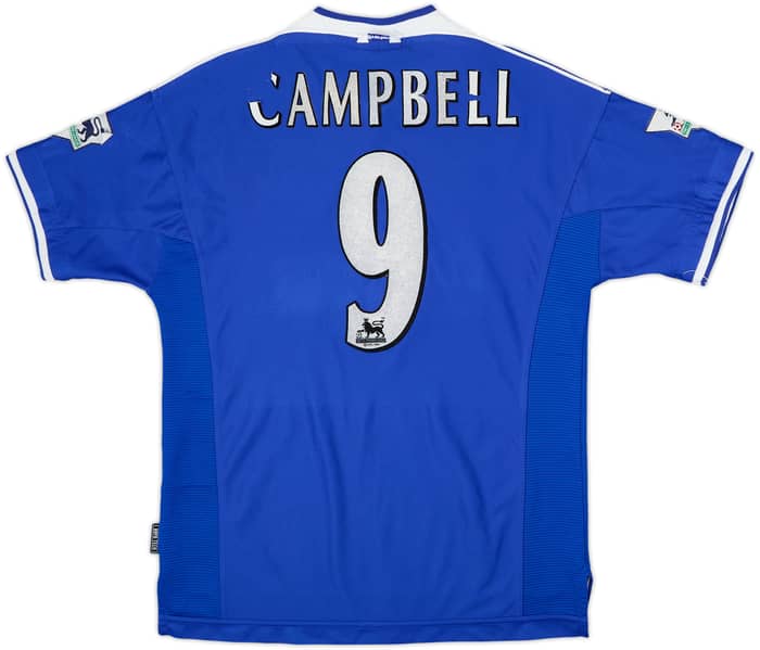 Camiseta de local del Everton 1999-00 Campbell #9 - 5/10 - (L)