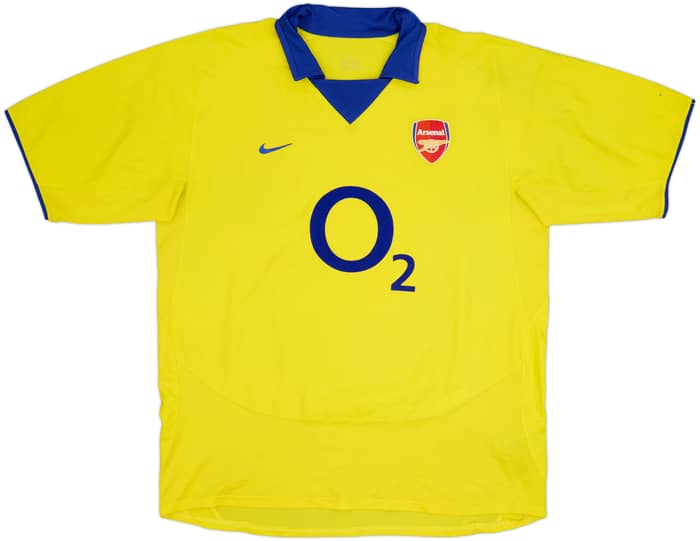 2003-05 Arsenal Away Shirt Henry #14 - 7/10 - (XL)