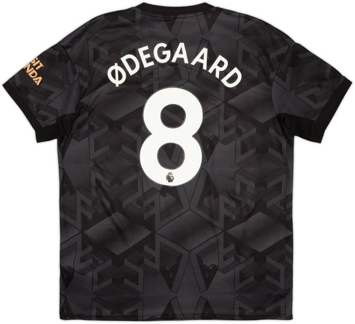 2022-23 Arsenal Away Shirt Odegaard #8 - 8/10 - (L)