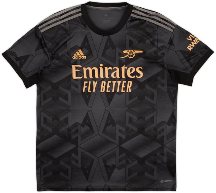 2022-23 Arsenal Away Shirt Odegaard #8 - 8/10 - (L)