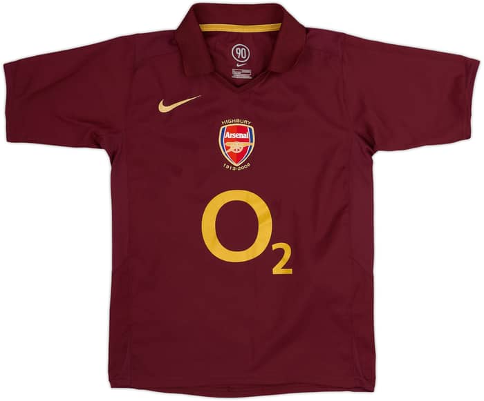 2005-06 Arsenal Home Shirt - 10/10 - (S.Boys)