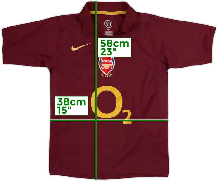 2005-06 Arsenal Home Shirt - 10/10 - (S.Boys)