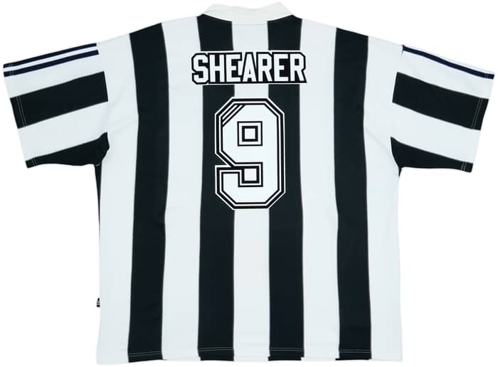 1995-97 Newcastle Home Shirt Shearer #9 - 8/10 - (XXL)