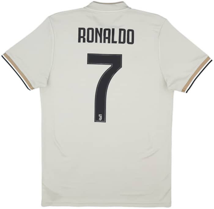 2018-19 Juventus Away Shirt Ronaldo #7 - 8/10 - (M)