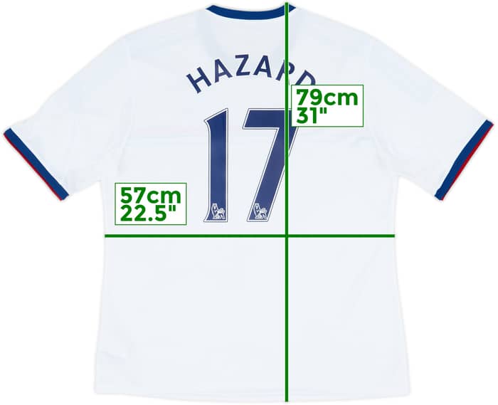 2013-14 Chelsea Away Shirt Hazard #17 - 6/10 - (XL)