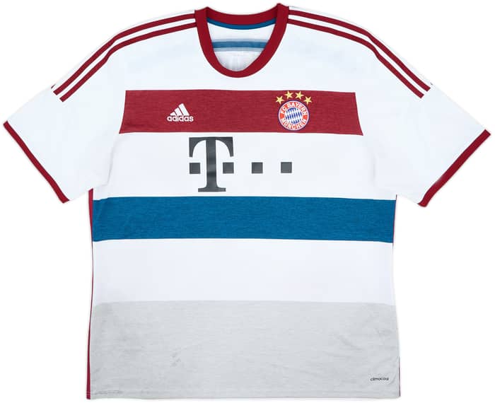 2014-15 Bayern Munich Away Shirt Lewandowski #9 - 6/10 - (XXL)