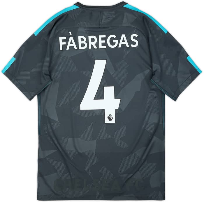 2017-18 Chelsea Third Shirt Fabregas #4 - 8/10 - (S)