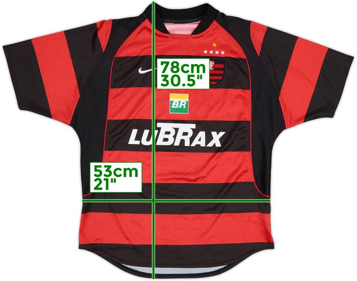 2002-04 Flamengo Home Shirt - 8/10 - (L)