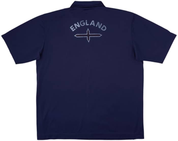 2002-03 England Umbro Polo Shirt - 6/10 - (XXL)