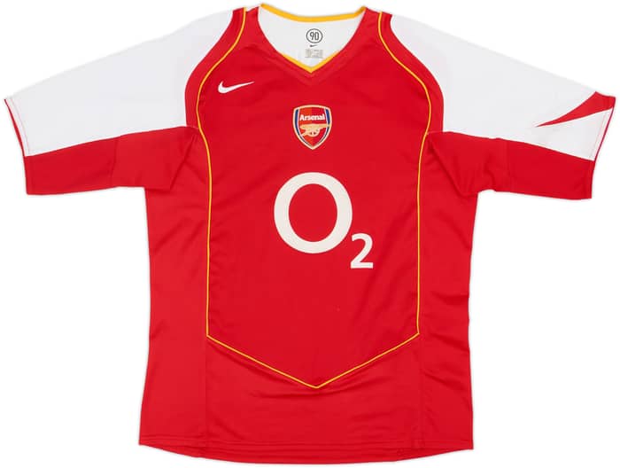 2004-05 Arsenal Home Shirt Henry #14 - 8/10 - (L)