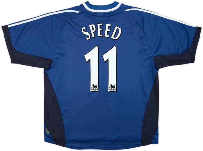 2001-02 Newcastle Away Shirt Speed #11 - 9/10 - (XL)