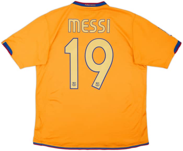 2006-08 Barcelona Away Shirt Messi #19 - 6/10 - (M)