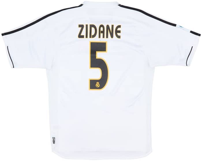2003-04 Real Madrid Home Shirt Zidane #5 - 5/10 - (S)