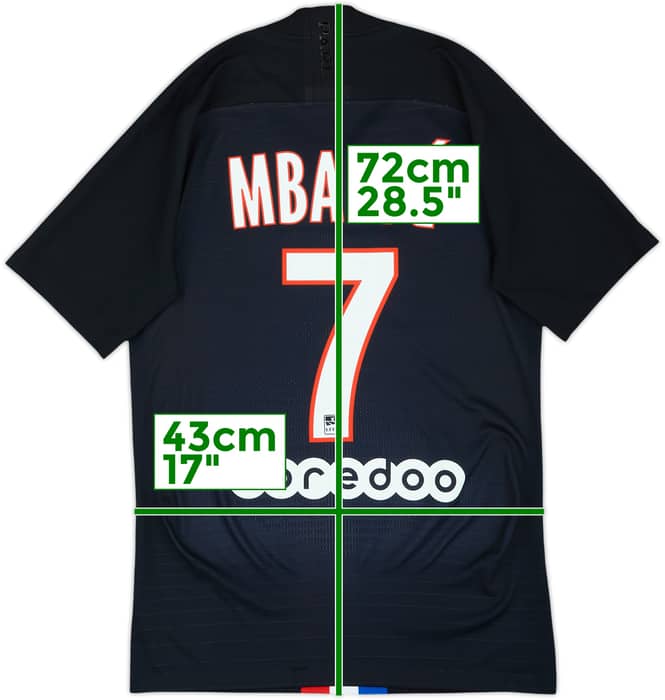 2019-20 Paris Saint-Germain Authentic Fourth Shirt Mbappe #7 - 9/10 - (XS)