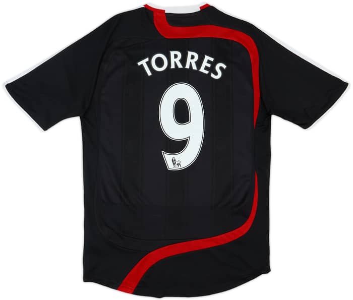 2007-08 Liverpool Third Shirt Torres #9 - 6/10 - (M)