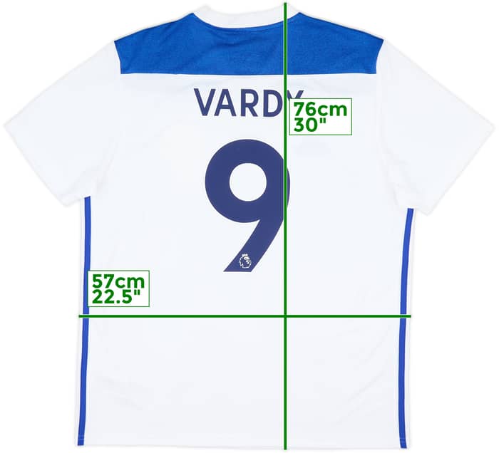 2018-19 Leicester Third Shirt Vardy #9 (L)