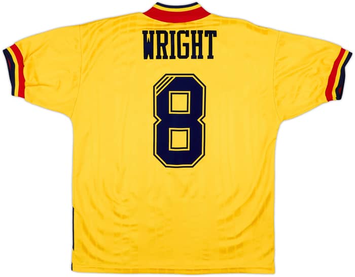 1993-94 Arsenal Away Shirt Wright #8 - 8/10 - (M)