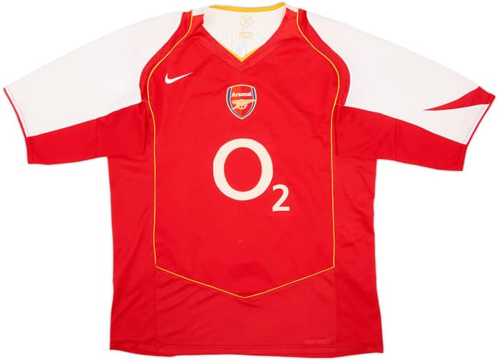 2004-05 Arsenal Home Shirt Henry #14 - 7/10 - (XL)