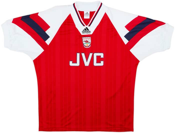 1992-94 Arsenal Home Shirt Wright #8 - 6/10 - (L)