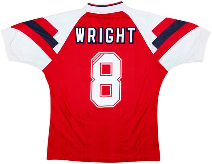 1992-94 Arsenal Home Shirt Wright #8 - 7/10 - (M)