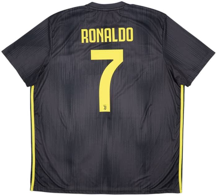 2018-19 Juventus Third Shirt Ronaldo #7 - 8/10 - (XXL)