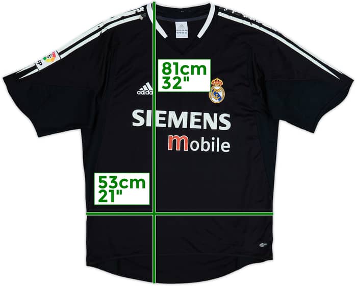 2004-05 Real Madrid Away Shirt - 4/10 - (L)