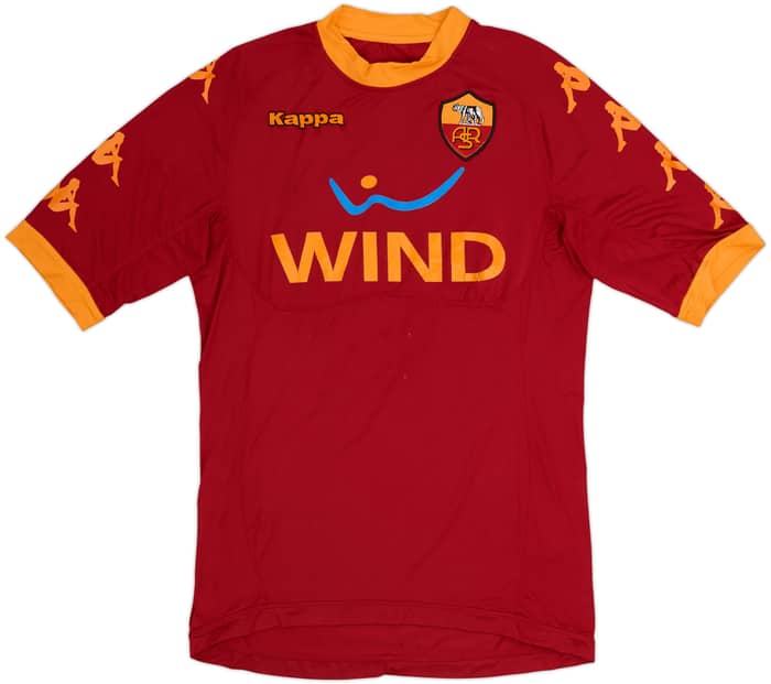2010-11 Roma Home Shirt Totti #10 - 6/10 - (L)