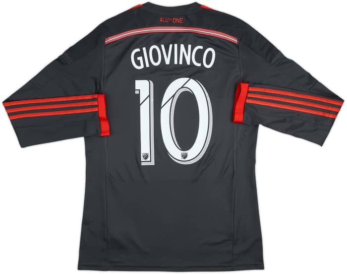 2014-15 Toronto FC Authentic Away L/S Shirt Giovinco #10 - 9/10 - (L)