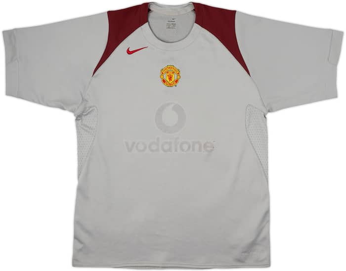 2004-05 Manchester United Nike Training Shirt - 4/10 - (L)