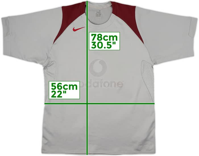 2004-05 Manchester United Nike Training Shirt - 4/10 - (L)