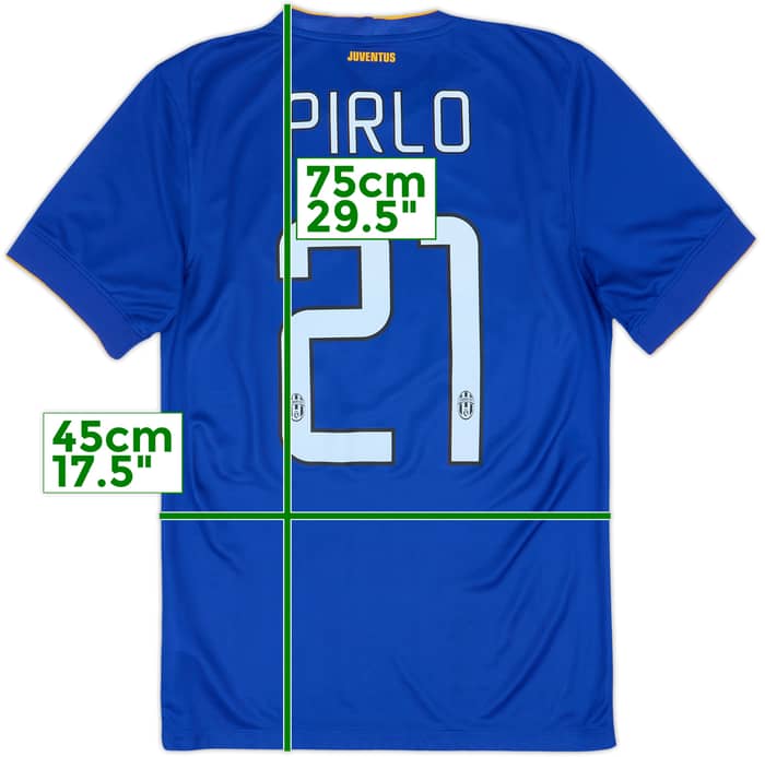 Camiseta de visitante de la Juventus 2014-15 Pirlo #21 - 6/10 - (S)