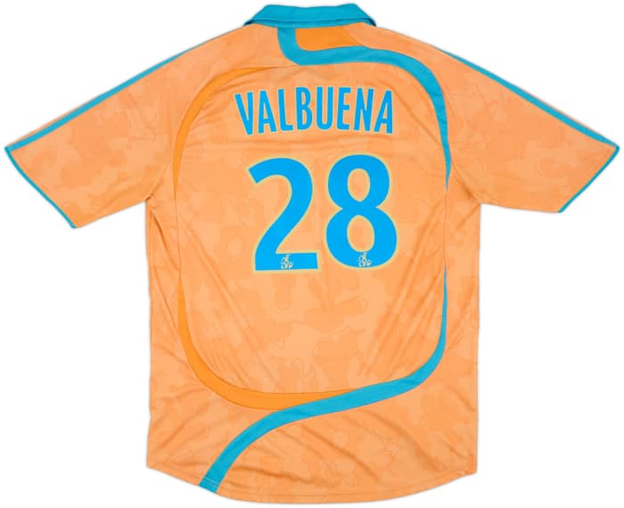 2007-08 Olympique Marseille Third Shirt Valbuena #28 - 8/10 - (XL)