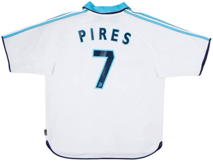 1999-00 Olympique Marseille Home Shirt Pires #7 - 8/10 - (XL)
