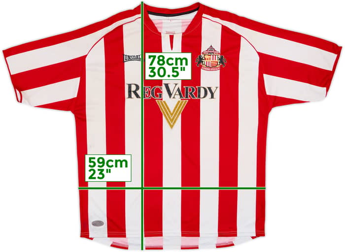 2005-07 Sunderland Home Shirt - 4/10 - (XL)