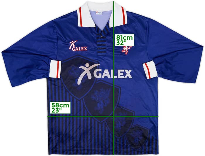 1995-96 Perugia Youth Match Issue Third L/S Shirt #15