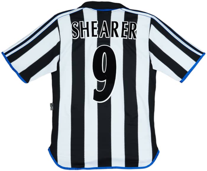 1999-00 Newcastle Home Shirt Shearer #9 - 8/10 - (S)