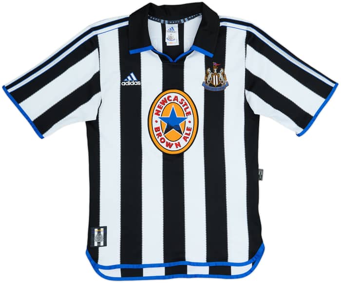 1999-00 Newcastle Home Shirt Shearer #9 - 8/10 - (S)