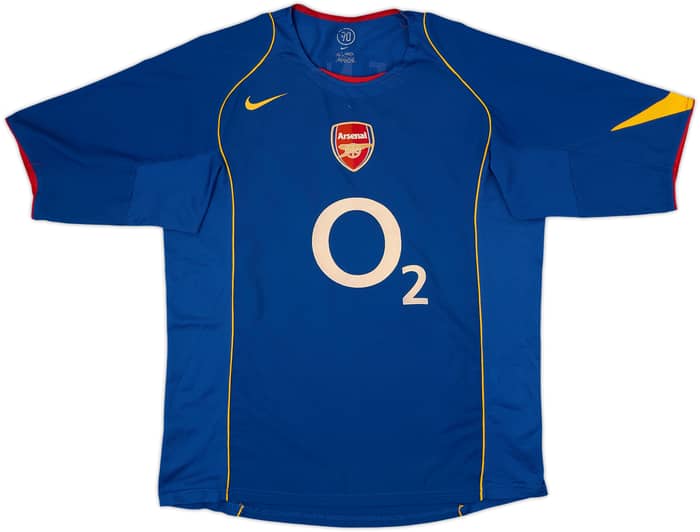 2004-06 Arsenal Away Shirt Henry #14 - 8/10 - (L)
