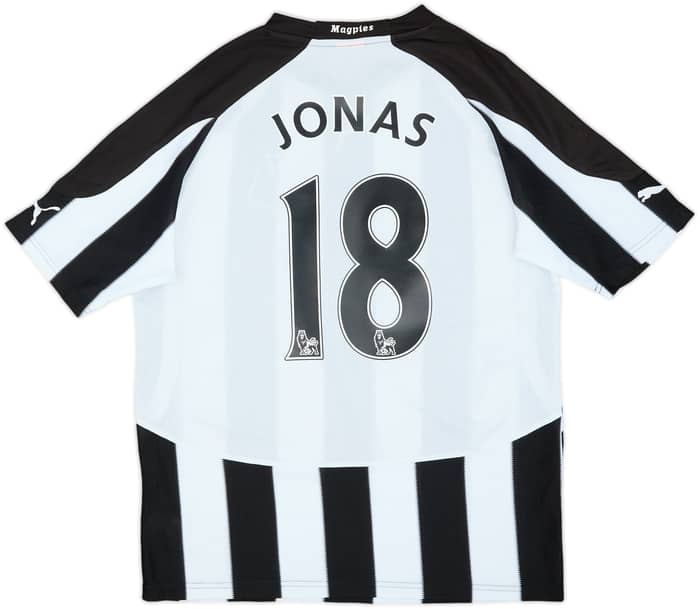 2010-11 Newcastle Home Shirt Jonas #18 - 6/10 - (M)
