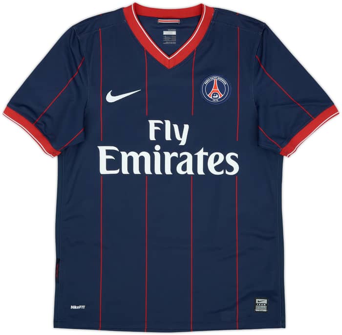 2009-10 Paris Saint-Germain Home Shirt Makelele #4 - 8/10 - (S)