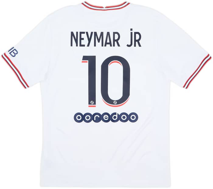 2021-22 Paris Saint-Germain Fourth Shirt Neymar Jr #10 - 6/10 - (M)