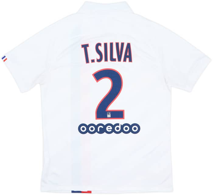 2019-20 Paris Saint-Germain Third Shirt T.Silva #2 - 8/10 - (M)