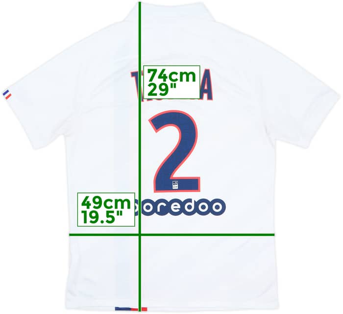 2019-20 Paris Saint-Germain Third Shirt T.Silva #2 - 8/10 - (M)