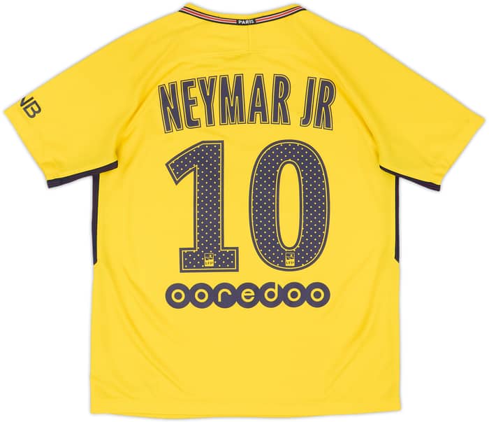 2017-18 Paris Saint-Germain Away Shirt Neymar Jr #10 - 8/10 - (XL.Boys)