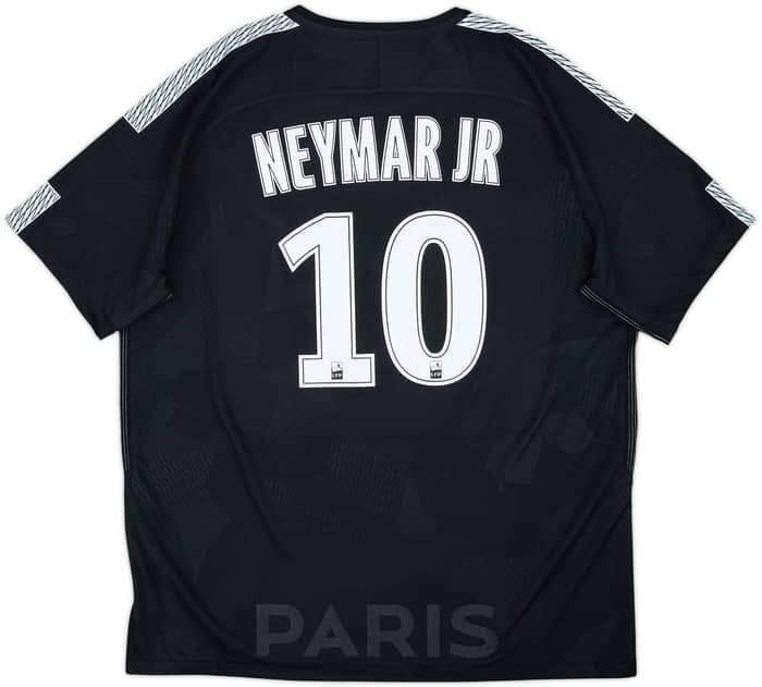 Camiseta de la tercera equipación del Paris Saint-Germain 2017-18 Neymar Jr #10 - 8/10 - (XL)