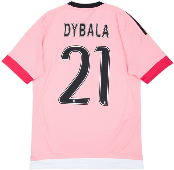 2015-16 Juventus Away Shirt Dybala #21 - 6/10 - (M)