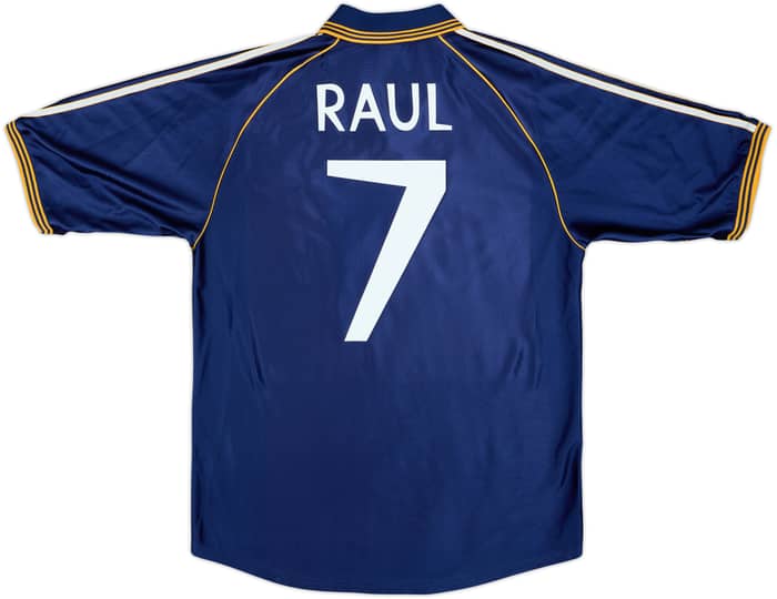 1998-99 Real Madrid Third Shirt Raul #7 - 7/10 - (L)
