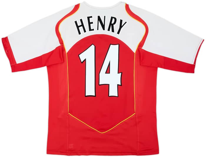 2004-05 Arsenal Home Shirt Henry #14 - 8/10 - (M)